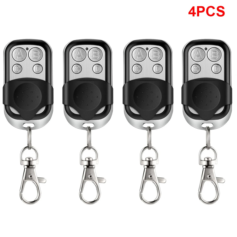 Universal 4-Button Garage Door Opener Remote Control – 433MHz Clone & Rolling Code Duplicator