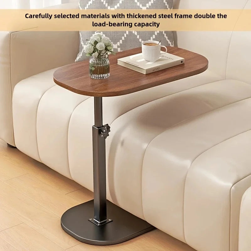 Portable Folding Laptop Desk & Side Table – Adjustable for Home, Office & Bedside Use