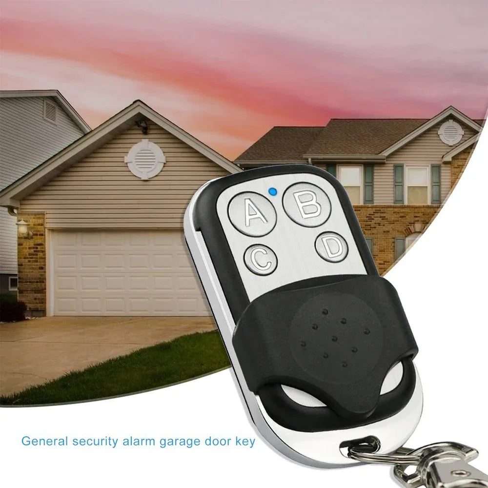 Universal 4-Button Garage Door Opener Remote Control – 433MHz Clone & Rolling Code Duplicator