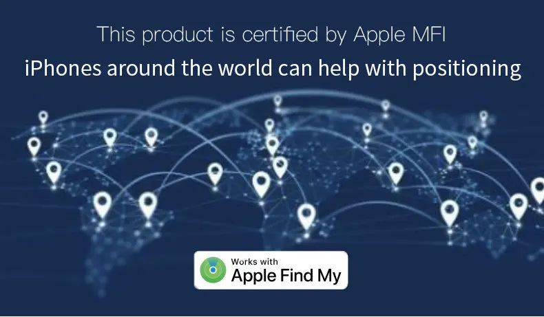 Mini Smart Bluetooth GPS Tracker – Anti-Lost Locator for iPhone, iPad & iOS Devices