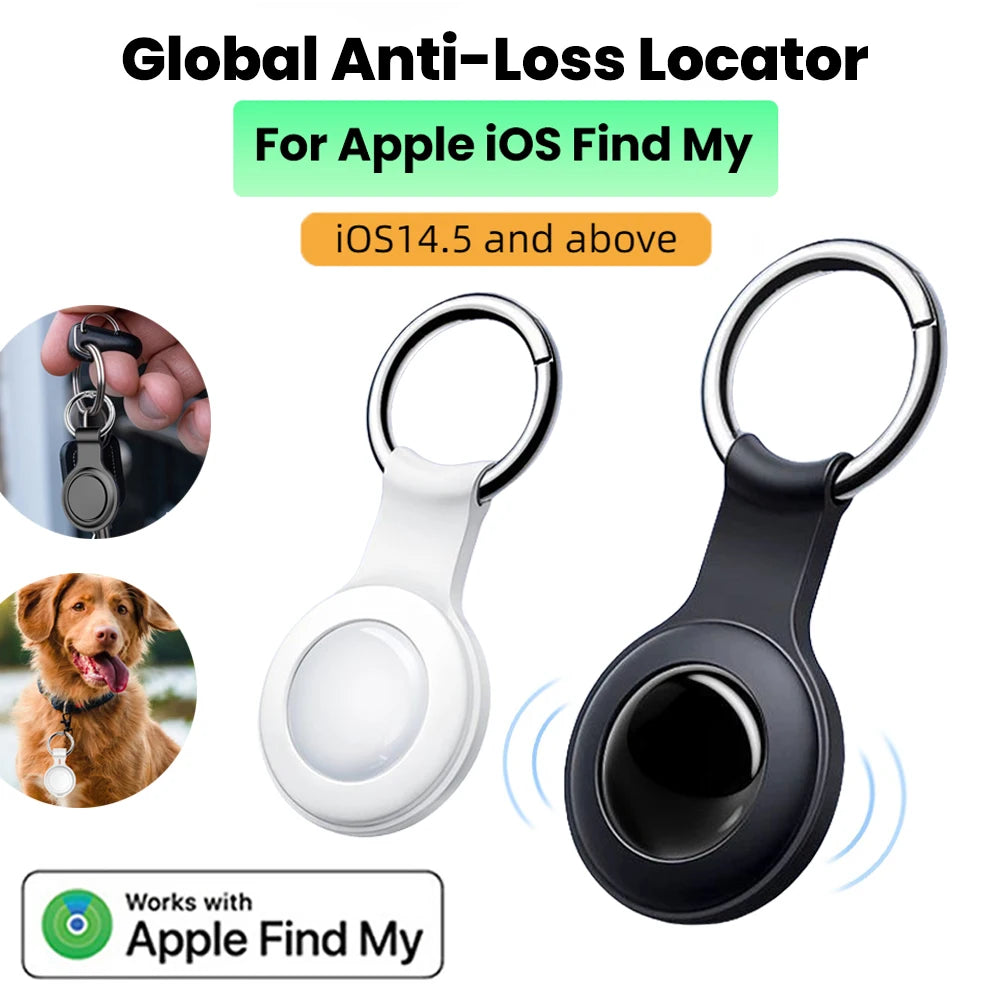 Mini Smart AirTag-Style GPS Anti-Lost Positioning Device – Bluetooth Tracker for Keys & Bags