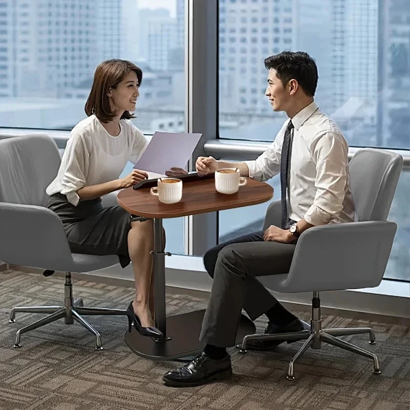 Portable Folding Laptop Desk & Side Table – Adjustable for Home, Office & Bedside Use
