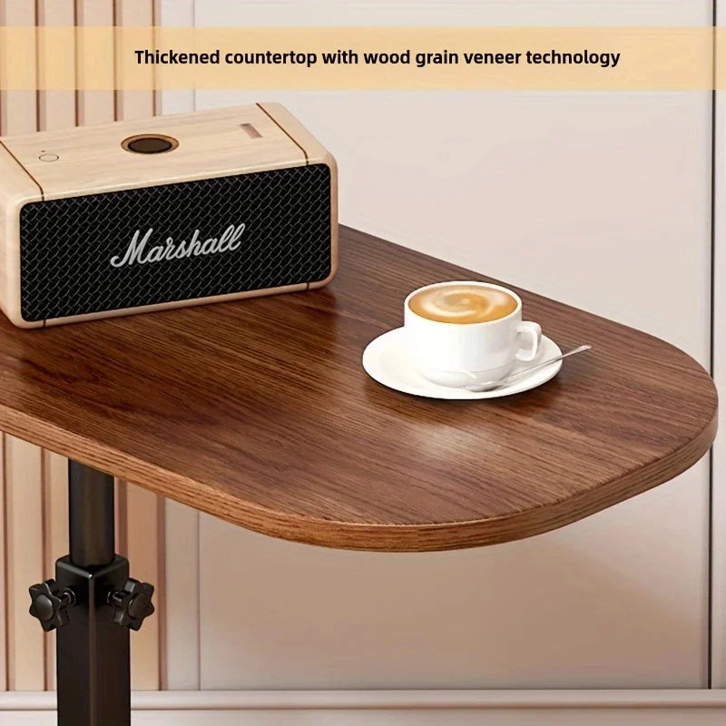 Portable Folding Laptop Desk & Side Table – Adjustable for Home, Office & Bedside Use